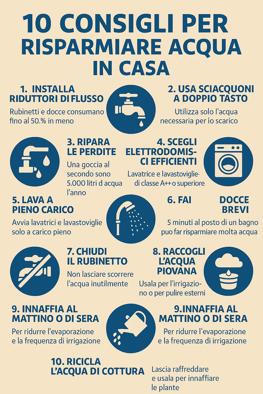 10 Consigli per Risparmiare Acqua in Casa e Ridurre la Bolletta | Idraulicamente.it