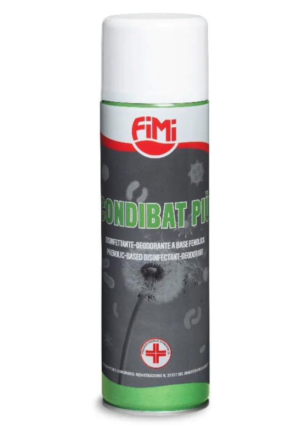 Condibat PIU' elimina odori, disinfettante-deodorante base fenolica 500 ml.