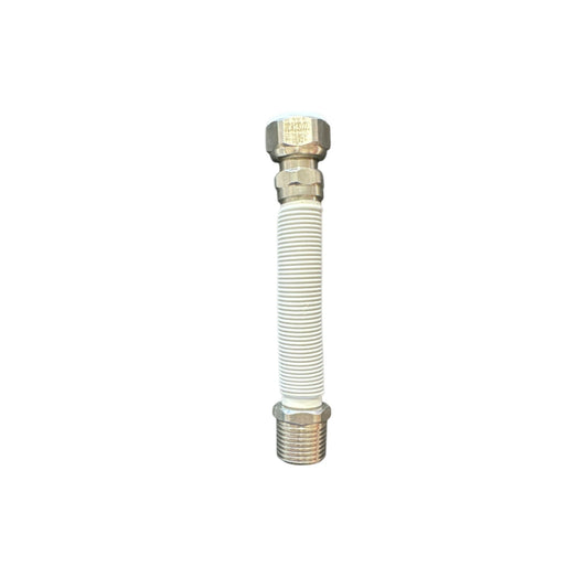 Giunto Acqua Rivestito Bianco Inox – Varianti ½″ · ¾″ · 1″ - IDRAULICAMENTEGiunto Acqua Rivestito Bianco Inox – Varianti ½″ · ¾″ · 1″