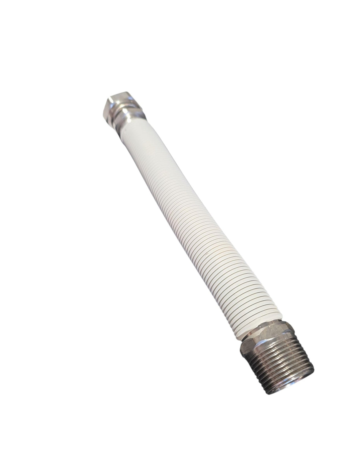 HM | Giunto Acqua Flessibile per Caldaia MF 1/2" e 3/4" Rivestito Bianco Estensibile | Lunghezze da 130 a 420 mm | Resistente Alte Temperature, Guarnizioni Incluse - IDRAULICAMENTEHM | Giunto Acqua Flessibile per Caldaia MF 1/2" e 3/4" Rivestito Bianco Estensibile | Lunghezze da 130 a 420 mm | Resistente Alte Temperature, Guarnizioni Incluse