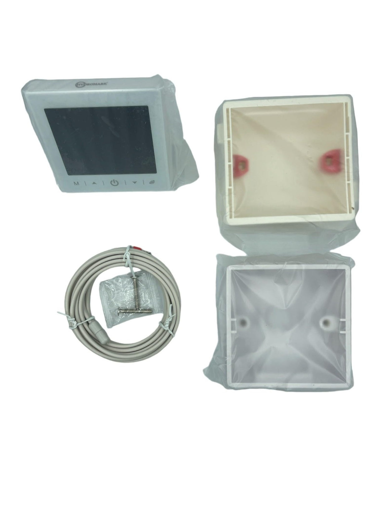 HM | Termostato WiFi Caldaia | Bianco, 130x90x25mm, 220 - 240V | Controllo remoto app, compatibile Alexa Google, installazione incasso o parete | Gestione smart riscaldamento casa - IDRAULICAMENTEHM | Termostato WiFi Caldaia | Bianco, 130x90x25mm, 220 - 240V | Controllo remoto app, compatibile Alexa Google, installazione incasso o parete | Gestione smart riscaldamento casa