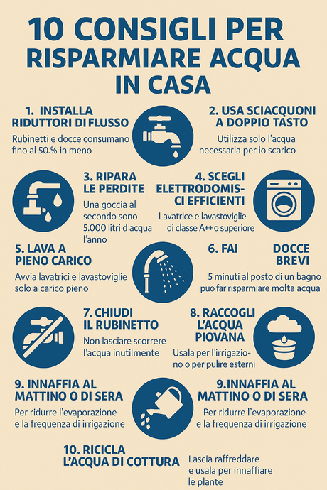 10 Consigli per Risparmiare Acqua in Casa e Ridurre la Bolletta | Idraulicamente.it - IDRAULICAMENTE
