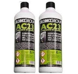 italchimici group Disincrostante AC23 per Cassette WC Incasso Geberit e Cassette WC Esterne per la Rimozione del Calcare - 2 flaconi da 1 litro ciascuno