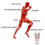 Kräuterhof Balsamo per cavalli riscaldante, extra forte, gel massaggiante - Rimedio naturale per il sollievo muscolare