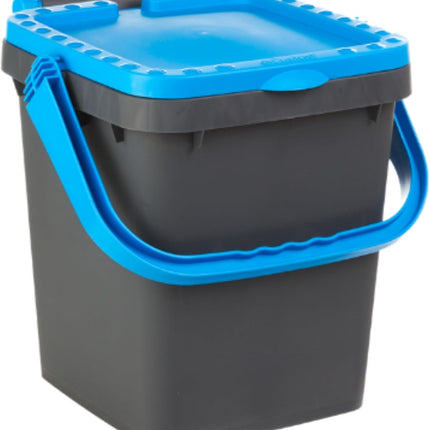 Ecoplast, Pattumiera per Raccolta Differenziata, Apertura a Libro, Flessibile e Indeformabile, Resiste a Tutte le Temperature, Ideale per Interno ed Esterno, Capacità 20 L, Made in Italy QUI