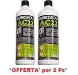 italchimici group Disincrostante AC23 per Cassette WC Incasso Geberit e Cassette WC Esterne per la Rimozione del Calcare - 2 flaconi da 1 litro ciascuno