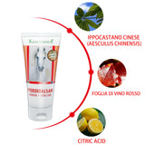 Kräuterhof Balsamo per cavalli riscaldante, extra forte, gel massaggiante - Rimedio naturale per il sollievo muscolare