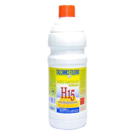 Acido tamponato profumato 1000ml H15 disincrostante ceramiche bagno casa 13656 - IDRAULICAMENTEAcido tamponato profumato 1000ml H15 disincrostante ceramiche bagno casa 13656