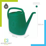 Ecoplast, Annaffiatoio, Ideale per il Giardinaggio, Piante e Fiori, Comodo da Usare, Resistente, Duraturo e Indeformabile, con Doccetta Inclusa, Made in Italy - IDRAULICAMENTEEcoplast, Annaffiatoio, Ideale per il Giardinaggio, Piante e Fiori, Comodo da Usare, Resistente, Duraturo e Indeformabile, con Doccetta Inclusa, Made in Italy