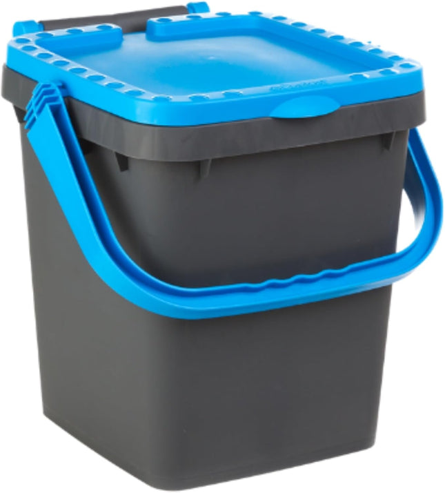 Ecoplast | Pattumiera per Raccolta Differenziata 20 Lt, Bidone Spazzatura in Plastica Riciclata, Blu, 34,5x34,5x34,5, Made in Italy - IDRAULICAMENTEEcoplast | Pattumiera per Raccolta Differenziata 20 Lt, Bidone Spazzatura in Plastica Riciclata, Blu, 34,5x34,5x34,5, Made in Italy