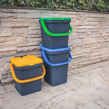 Ecoplast | Pattumiera per Raccolta Differenziata 20 Lt, Bidone Spazzatura in Plastica Riciclata, Blu, 34,5x34,5x34,5, Made in Italy - IDRAULICAMENTEEcoplast | Pattumiera per Raccolta Differenziata 20 Lt, Bidone Spazzatura in Plastica Riciclata, Blu, 34,5x34,5x34,5, Made in Italy