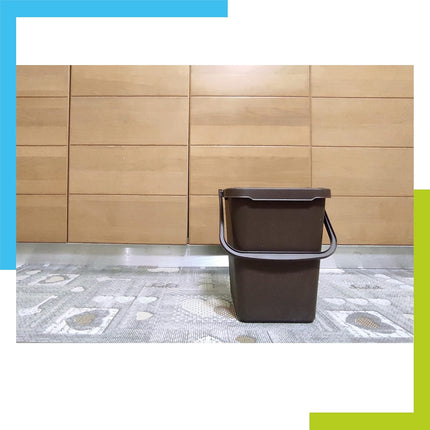 Ecoplast Pattumiera per Raccolta Differenziata, Apertura a Libro, Flessibile e Indeformabile, Resiste a tutte le Temperature, Interno ed Esterno, Oltre 80% Plastica Riciclata, Made in Italy, Marrone - IDRAULICAMENTEEcoplast Pattumiera per Raccolta Differenziata, Apertura a Libro, Flessibile e Indeformabile, Resiste a tutte le Temperature, Interno ed Esterno, Oltre 80% Plastica Riciclata, Made in Italy, Marrone