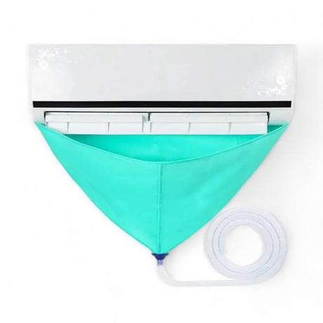 HM - Copertura Protettiva Telo per la Pulizia e Manutenzione delle unità Interne dei Climatizzatori Condizionatori Split, Impermeabile e Riutilizzabile, con Sgocciolatoio Integrato - IDRAULICAMENTEHM - Copertura Protettiva Telo per la Pulizia e Manutenzione delle unità Interne dei Climatizzatori Condizionatori Split, Impermeabile e Riutilizzabile, con Sgocciolatoio Integrato