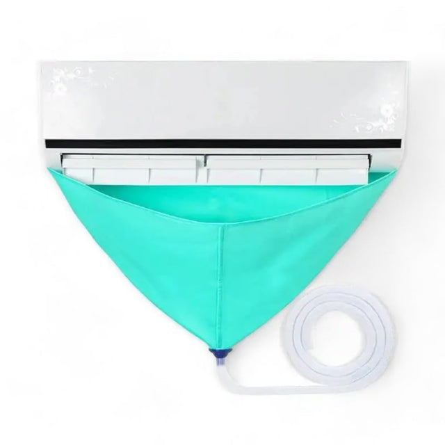 HM - Copertura Protettiva Telo per la Pulizia e Manutenzione delle unità Interne dei Climatizzatori Condizionatori Split, Impermeabile e Riutilizzabile, con Sgocciolatoio Integrato - IDRAULICAMENTEHM - Copertura Protettiva Telo per la Pulizia e Manutenzione delle unità Interne dei Climatizzatori Condizionatori Split, Impermeabile e Riutilizzabile, con Sgocciolatoio Integrato