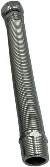 HM | Giunto Acqua Flessibile per Caldaia MF 1/2" e 3/4" | Acciaio Inox Alta Pressione Estensibile | Lunghezze da 130 a 420 mm | Resistente Alte Temperature, Guarnizioni Incluse - IDRAULICAMENTEHM | Giunto Acqua Flessibile per Caldaia MF 1/2" e 3/4" | Acciaio Inox Alta Pressione Estensibile | Lunghezze da 130 a 420 mm | Resistente Alte Temperature, Guarnizioni Incluse