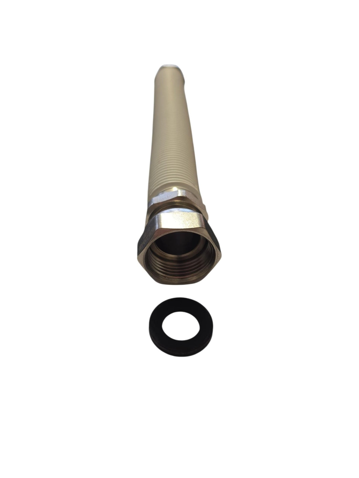 HM | Giunto Acqua Flessibile per Caldaia MF 1/2" e 3/4" Rivestito Bianco Estensibile | Lunghezze da 130 a 420 mm | Resistente Alte Temperature, Guarnizioni Incluse - IDRAULICAMENTEHM | Giunto Acqua Flessibile per Caldaia MF 1/2" e 3/4" Rivestito Bianco Estensibile | Lunghezze da 130 a 420 mm | Resistente Alte Temperature, Guarnizioni Incluse