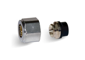 HM Raccordo Universale Adattatore 1/2" per Tubi Multistrato e Rame, Finitura Nichelato/Cromato, ottone CW617N - IDRAULICAMENTEHM Raccordo Universale Adattatore 1/2" per Tubi Multistrato e Rame, Finitura Nichelato/Cromato, ottone CW617N