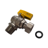 HM | Rubinetto a Sfera Gas 1/2″ EN 331 – Valvola M/M o M/F | Ottone Nichelato con Leva Gialla | Per Gas Naturale, GPL - IDRAULICAMENTEHM | Rubinetto a Sfera Gas 1/2″ EN 331 – Valvola M/M o M/F | Ottone Nichelato con Leva Gialla | Per Gas Naturale, GPL