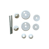 HM - Sedile WC Universale in Legno MDF Ultraresistente, 3.4kg - Tavoletta WC Bianca per Bagno - Coperchio e Sedile WC Robustissimo Universale forma ovale - IDRAULICAMENTEHM - Sedile WC Universale in Legno MDF Ultraresistente, 3.4kg - Tavoletta WC Bianca per Bagno - Coperchio e Sedile WC Robustissimo Universale forma ovale