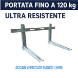 HM, Staffa Regolabile per Condizionatore Esterno 780x365x450mm – Portata 120kg, Acciaio Zincato 1,5 mm – Certificata TÜV – Inclusi Viti e Tasselli – Compatibile 9000 - 12000 BTU – Montaggio a Parete - IDRAULICAMENTEHM, Staffa Regolabile per Condizionatore Esterno 780x365x450mm – Portata 120kg, Acciaio Zincato 1,5 mm – Certificata TÜV – Inclusi Viti e Tasselli – Compatibile 9000 - 12000 BTU – Montaggio a Parete