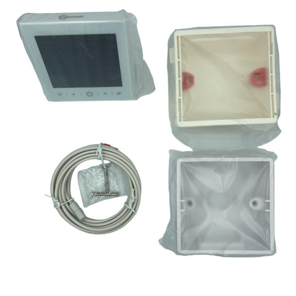 HM | Termostato WiFi Caldaia | Bianco, 130x90x25mm, 220 - 240V | Controllo remoto app, compatibile Alexa Google, installazione incasso o parete | Gestione smart riscaldamento casa - IDRAULICAMENTEHM | Termostato WiFi Caldaia | Bianco, 130x90x25mm, 220 - 240V | Controllo remoto app, compatibile Alexa Google, installazione incasso o parete | Gestione smart riscaldamento casa