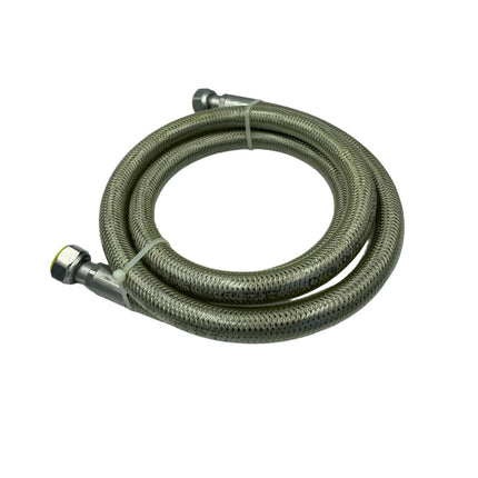 HM | Tubo Gas Flessibile per Cucina 1/2" FF | Lunghezze da 1 a 4 Metri | Acciaio Inox Certificato EN 14800 | Rivestito Giallo| Per GPL e Metano | Guarnizioni Incluse - IDRAULICAMENTEHM | Tubo Gas Flessibile per Cucina 1/2" FF | Lunghezze da 1 a 4 Metri | Acciaio Inox Certificato EN 14800 | Rivestito Giallo| Per GPL e Metano | Guarnizioni Incluse