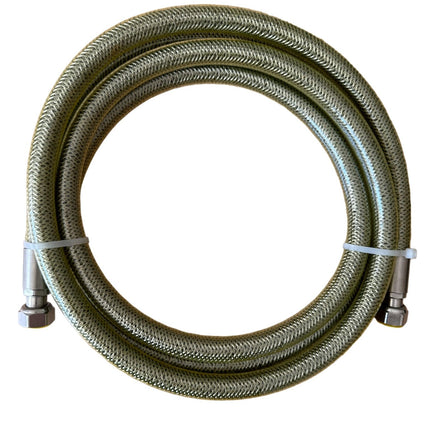 HM | Tubo Gas Flessibile per Cucina 1/2" FF | Lunghezze da 1 a 4 Metri | Acciaio Inox Certificato EN 14800 | Rivestito Giallo| Per GPL e Metano | Guarnizioni Incluse - IDRAULICAMENTEHM | Tubo Gas Flessibile per Cucina 1/2" FF | Lunghezze da 1 a 4 Metri | Acciaio Inox Certificato EN 14800 | Rivestito Giallo| Per GPL e Metano | Guarnizioni Incluse