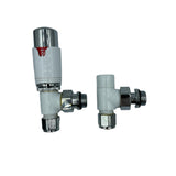 HM | Valvole Termostatiche per Termosifoni | 1/2x16mm, bianco/cromo, multistrato | Testina termostatica inclusa, controllo temperatura preciso, installazione facile | Comfort ed efficienza energetica - IDRAULICAMENTEHM | Valvole Termostatiche per Termosifoni | 1/2x16mm, bianco/cromo, multistrato | Testina termostatica inclusa, controllo temperatura preciso, installazione facile | Comfort ed efficienza energetica