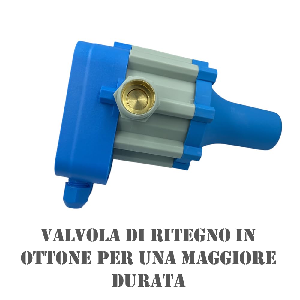 HM,PRESS CONTROL DA 2,2 BAR REGOLATORE DI PRESSIONE PER ELETTROPOMPA - IDRAULICAMENTEHM,PRESS CONTROL DA 2,2 BAR REGOLATORE DI PRESSIONE PER ELETTROPOMPA