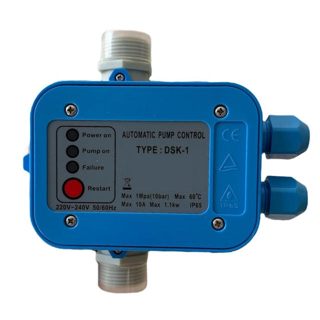 HM,PRESS CONTROL DA 2,2 BAR REGOLATORE DI PRESSIONE PER ELETTROPOMPA - IDRAULICAMENTEHM,PRESS CONTROL DA 2,2 BAR REGOLATORE DI PRESSIONE PER ELETTROPOMPA